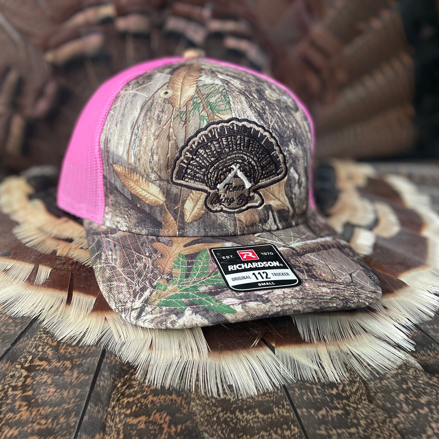 TWB Realtree Edge Pink Back Richardson Style 112P - Small