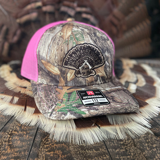 TWB Realtree Edge Pink Back Richardson Style 112P - Small